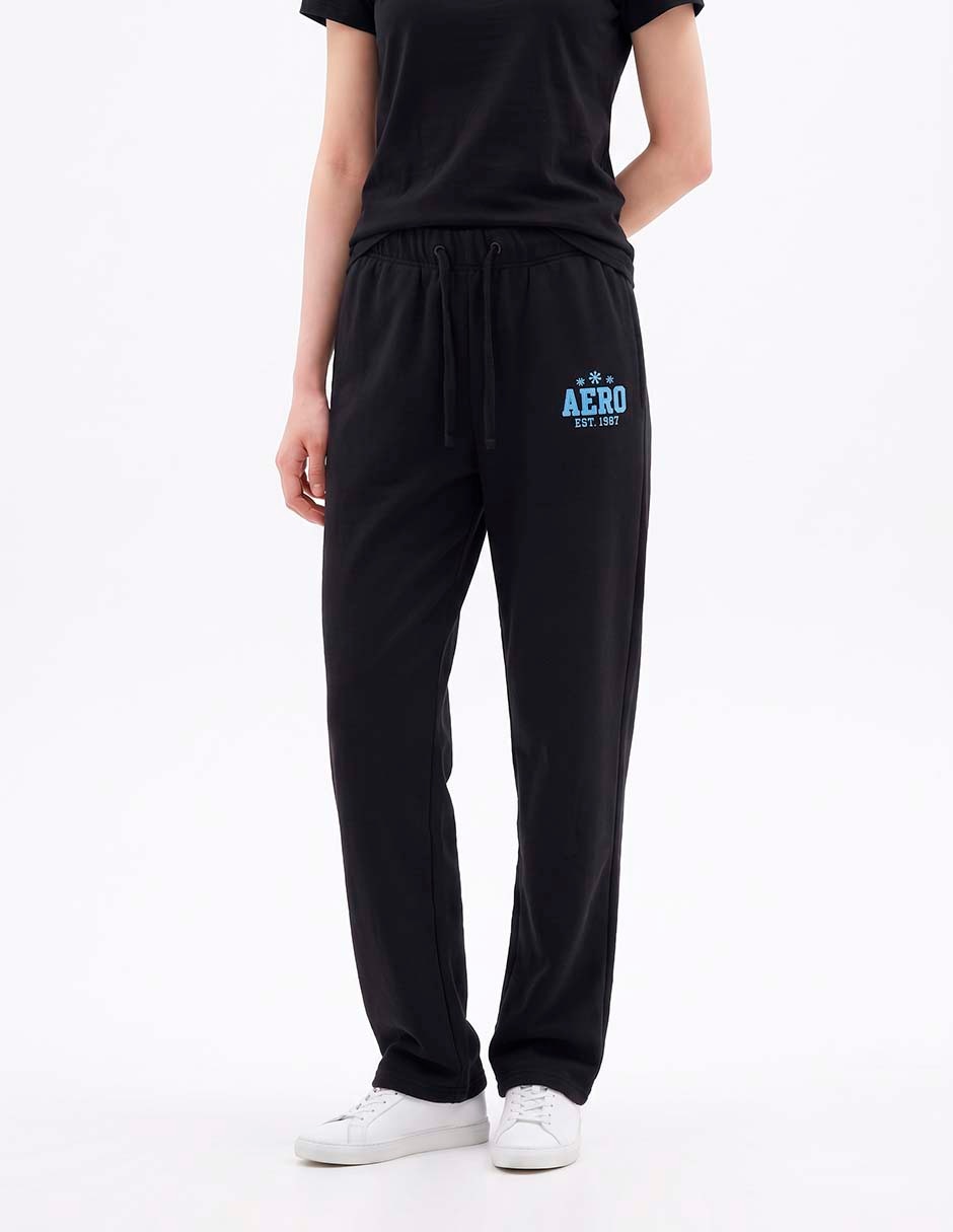 Pants regular con jareta para mujer 3