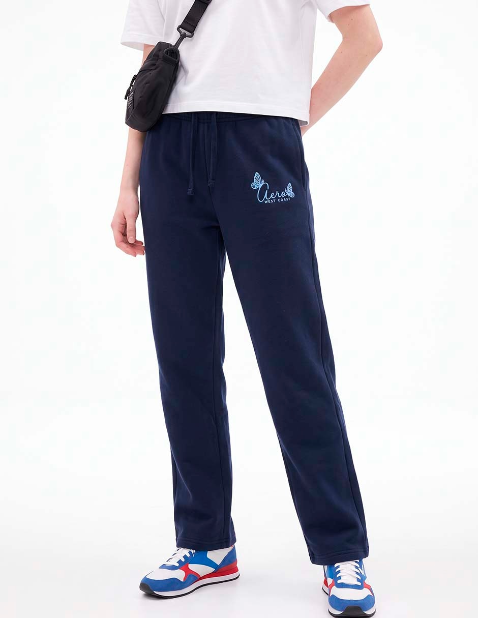 Pants regular con jareta para mujer Pants regular con jareta para mujer