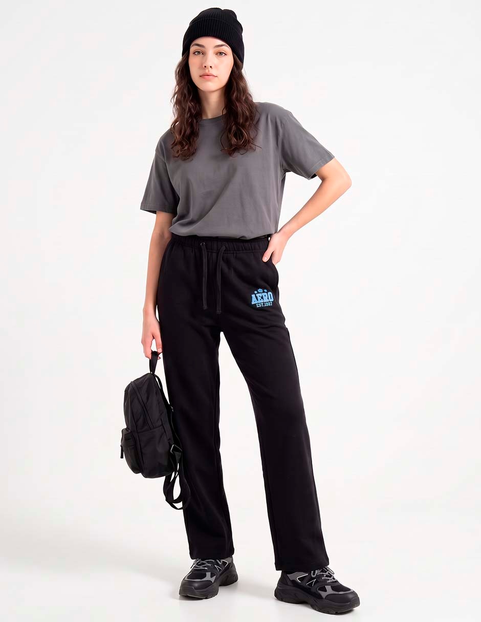 Pants regular Aéropostale con jareta para mujer 3