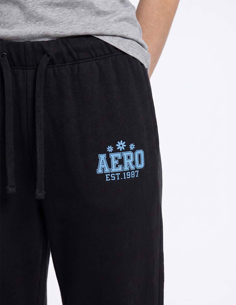Pants regular Aéropostale con jareta para mujer 2