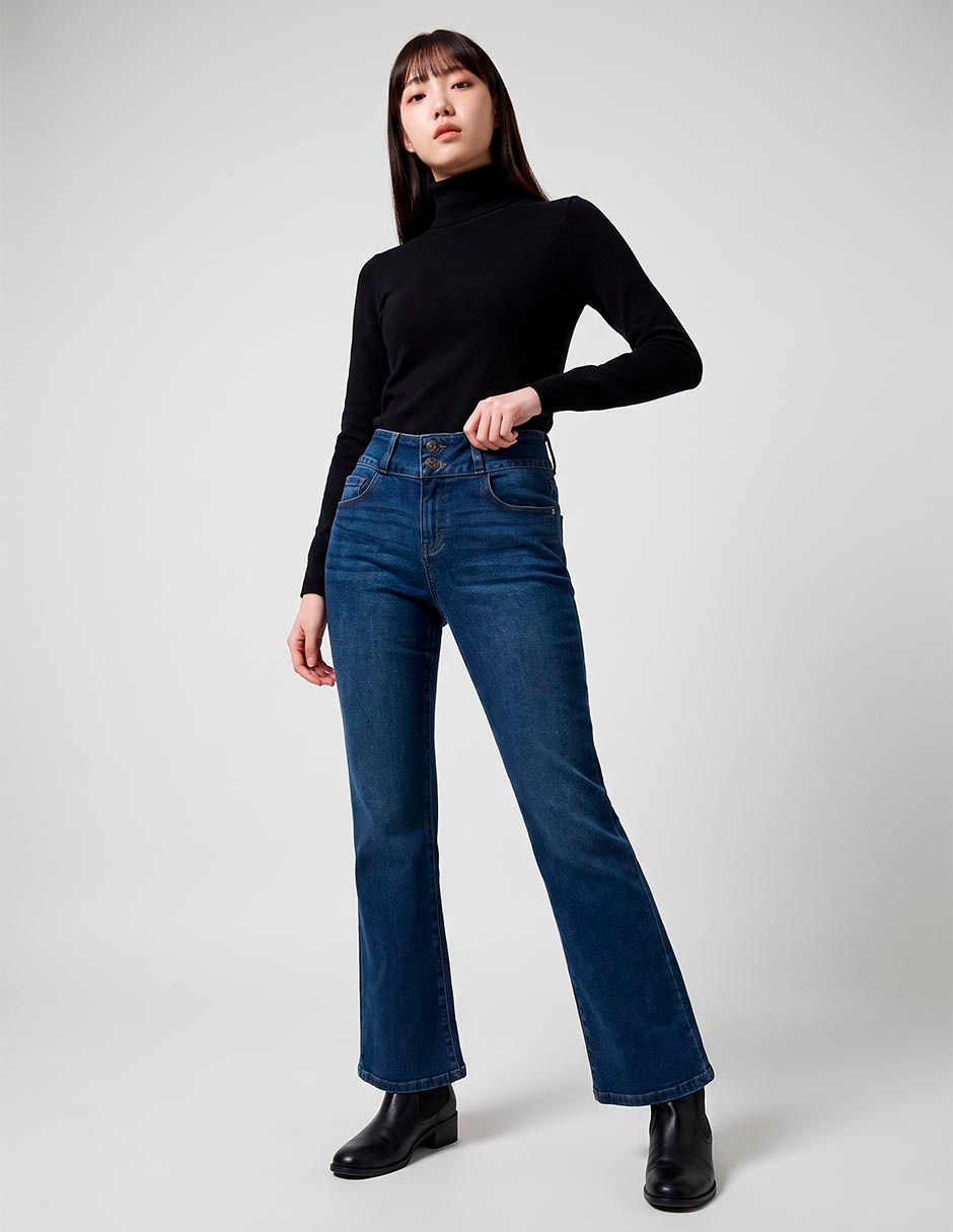 Jeans boot mujer