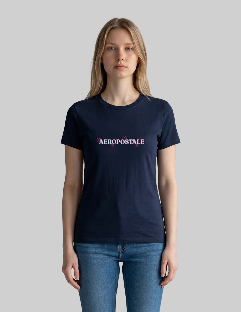 Playera manga corta ropa cuello redondo para mujer Playera manga corta ropa cuello redondo para mujer
