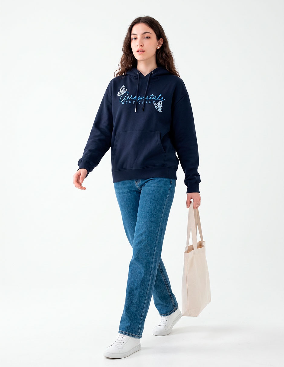Sudadera con bolsillos that's it para mujer 3