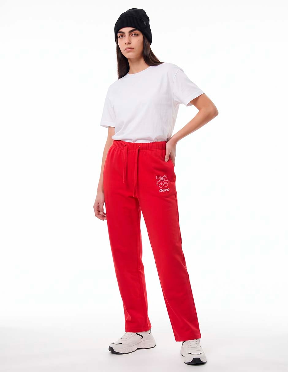 Pants regular con jareta para mujer Pants regular con jareta para mujer