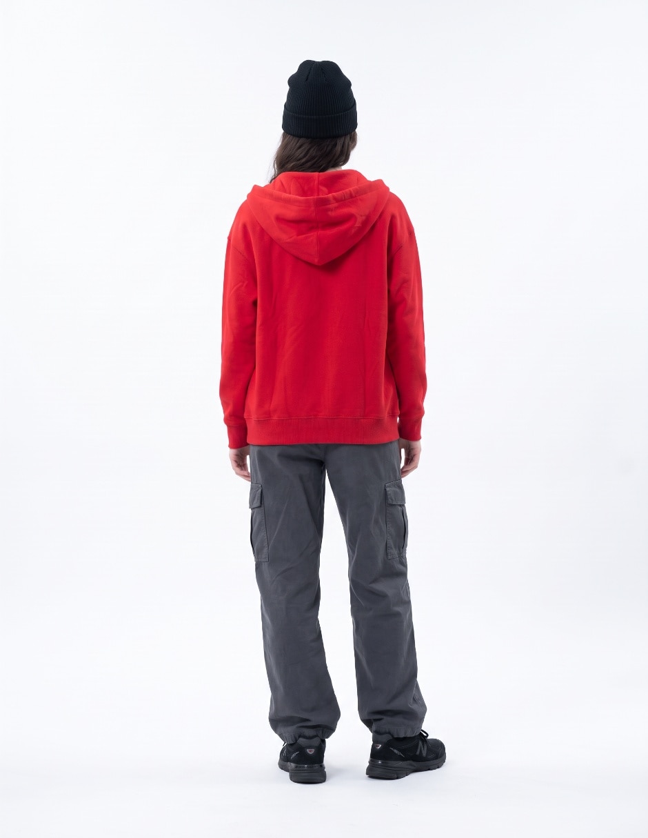 Sudadera con capucha y bolsa para mujer 2
