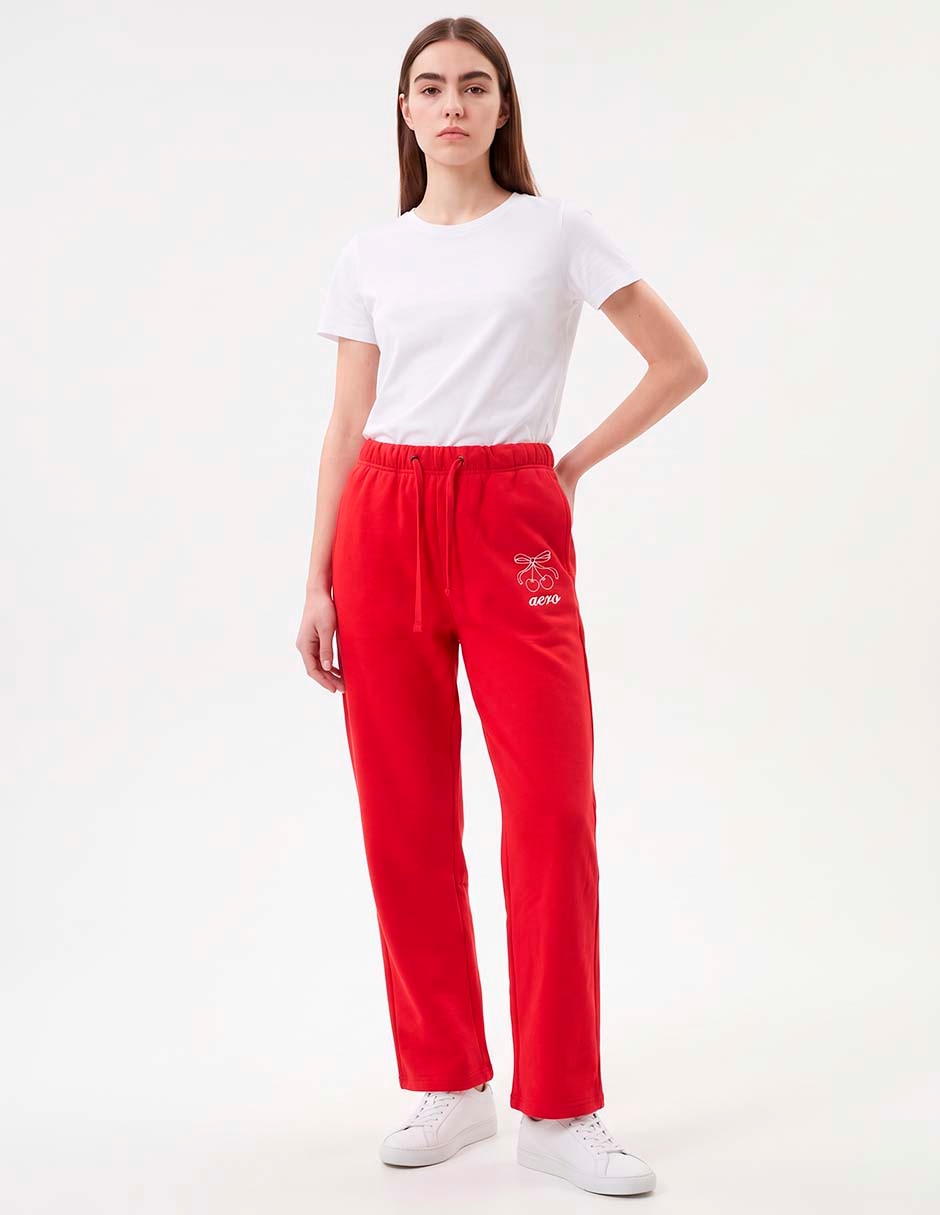 Pants regular Aéropostale con jareta para mujer 4