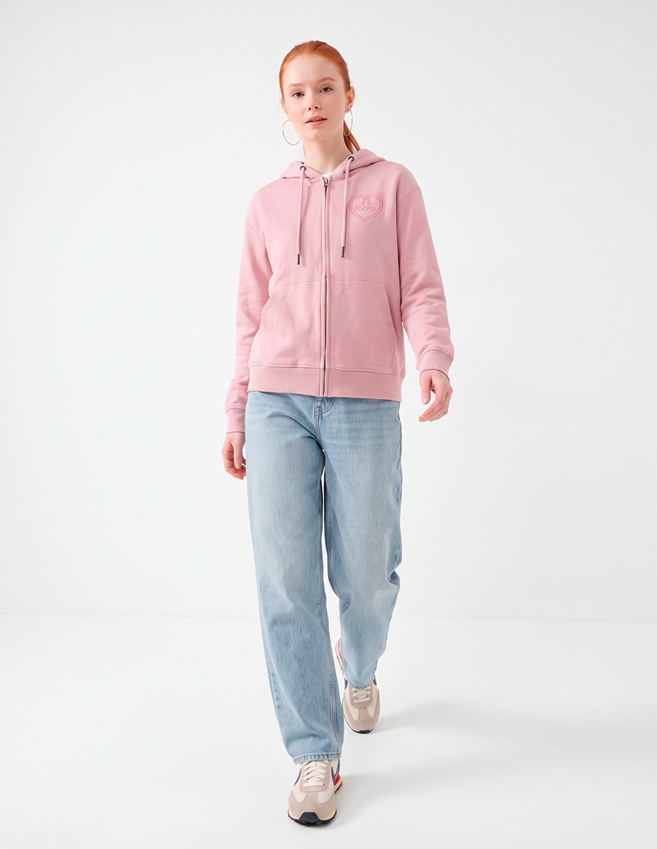 Sudadera con capucha para mujer