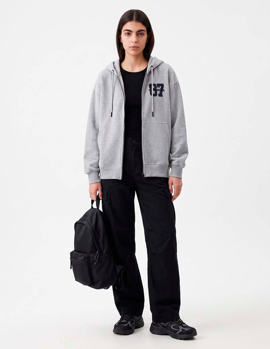Sudadera con capucha y bolsa para mujer Sudadera con capucha y bolsa para mujer