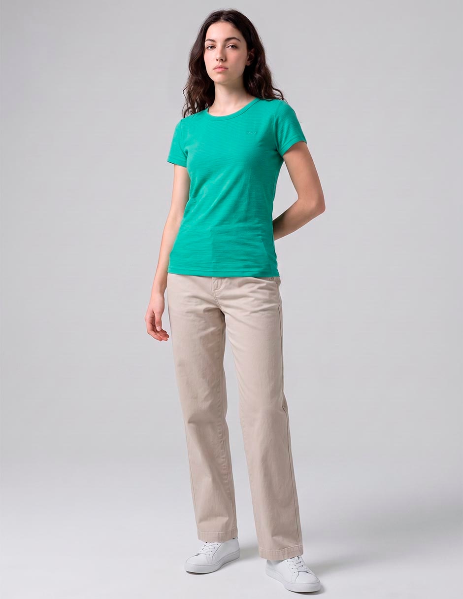 Playera manga corta abercrombie & fitch cuello redondo para mujer Playera manga corta abercrombie & fitch cuello redondo para mujer