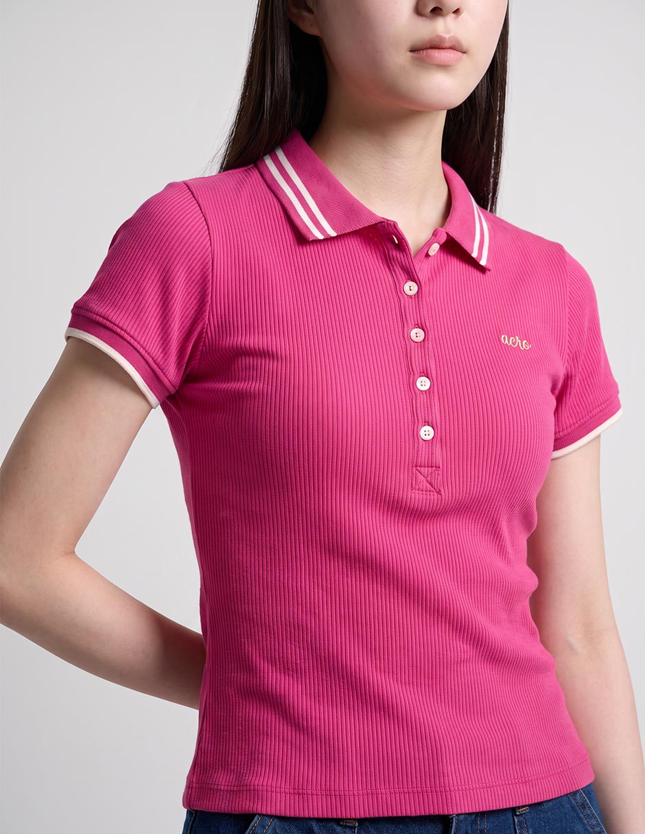Playera tipo polo aeropostale para mujer 2