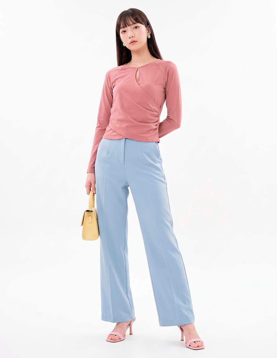 Blusa manga larga para mujer 3
