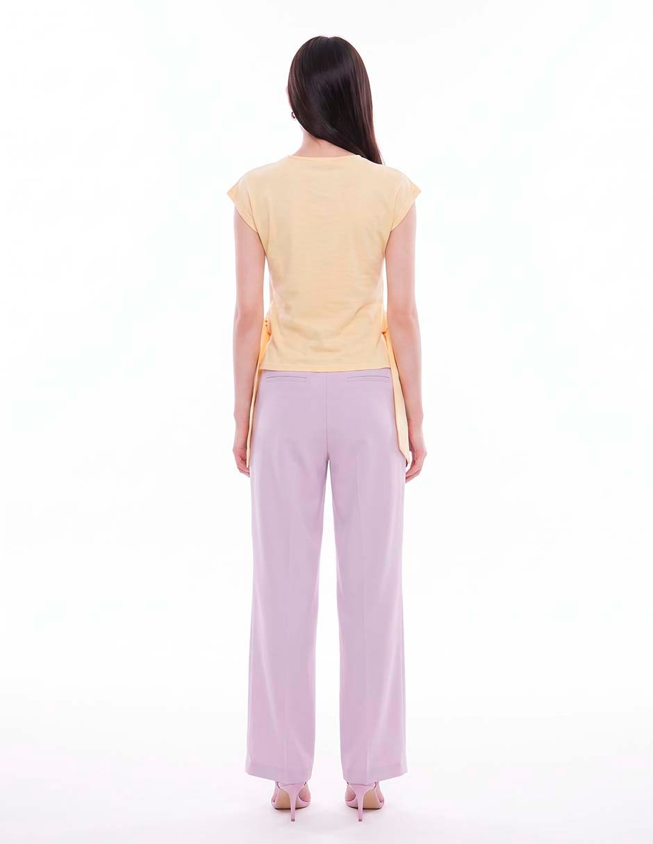 Blusa manga corta para mujer 4