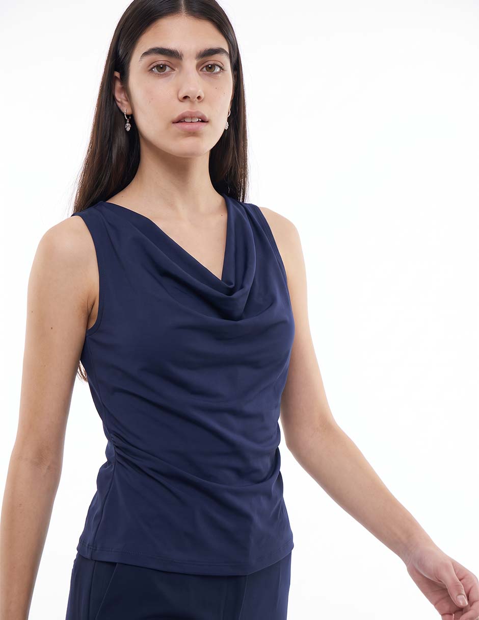 Blusa sin manga para mujer 2