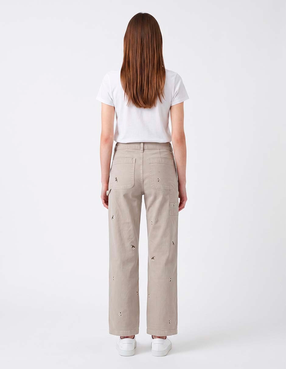 Pantalón straight para mujer