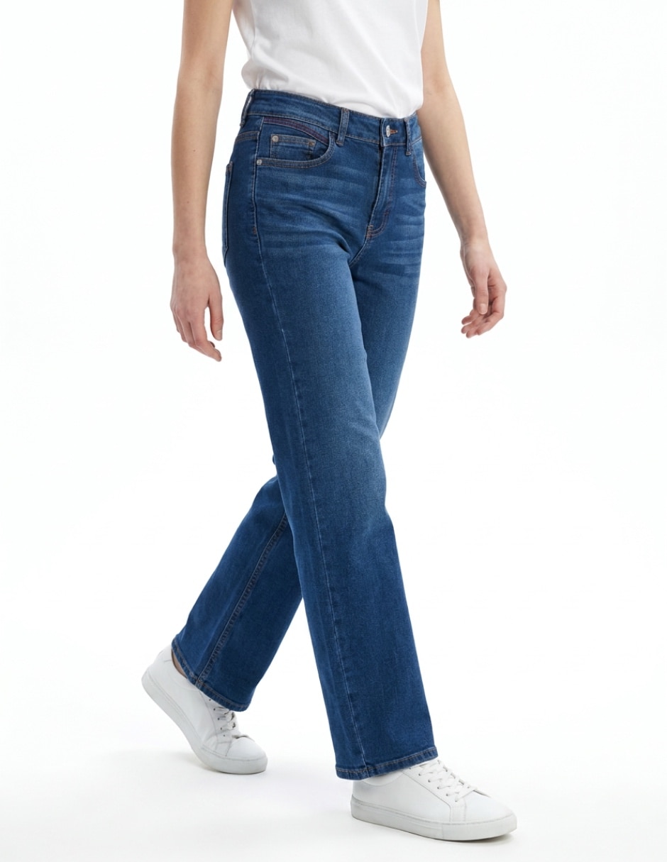 Jeans straight para mujer Jeans straight para mujer