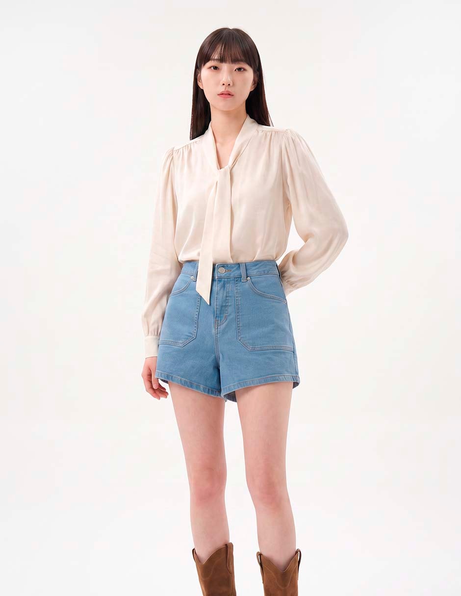 Short de mezclilla para mujer Short de mezclilla para mujer