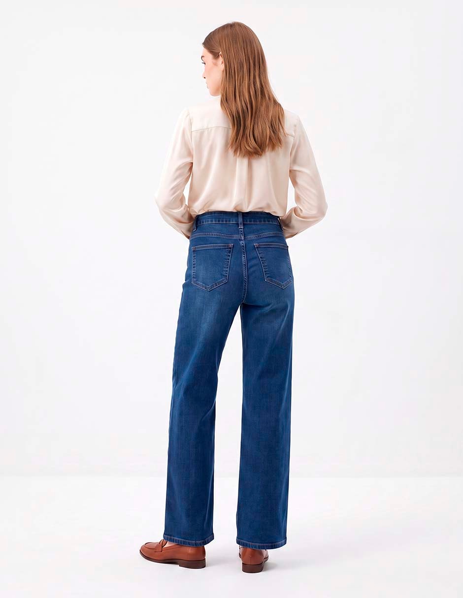 Jeans wide leg para mujer 3