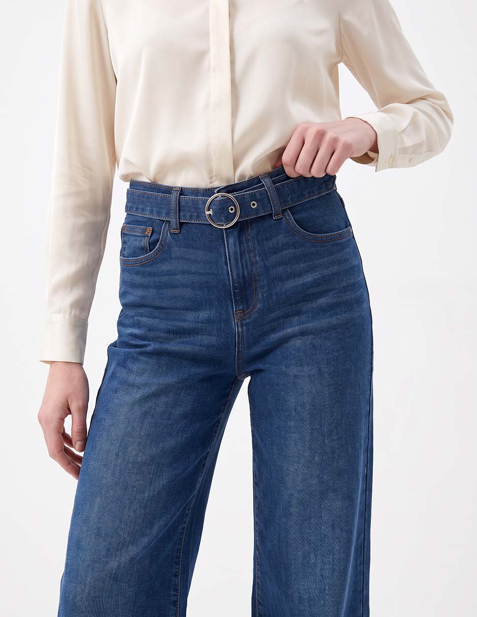 Jeans wide leg para mujer 6