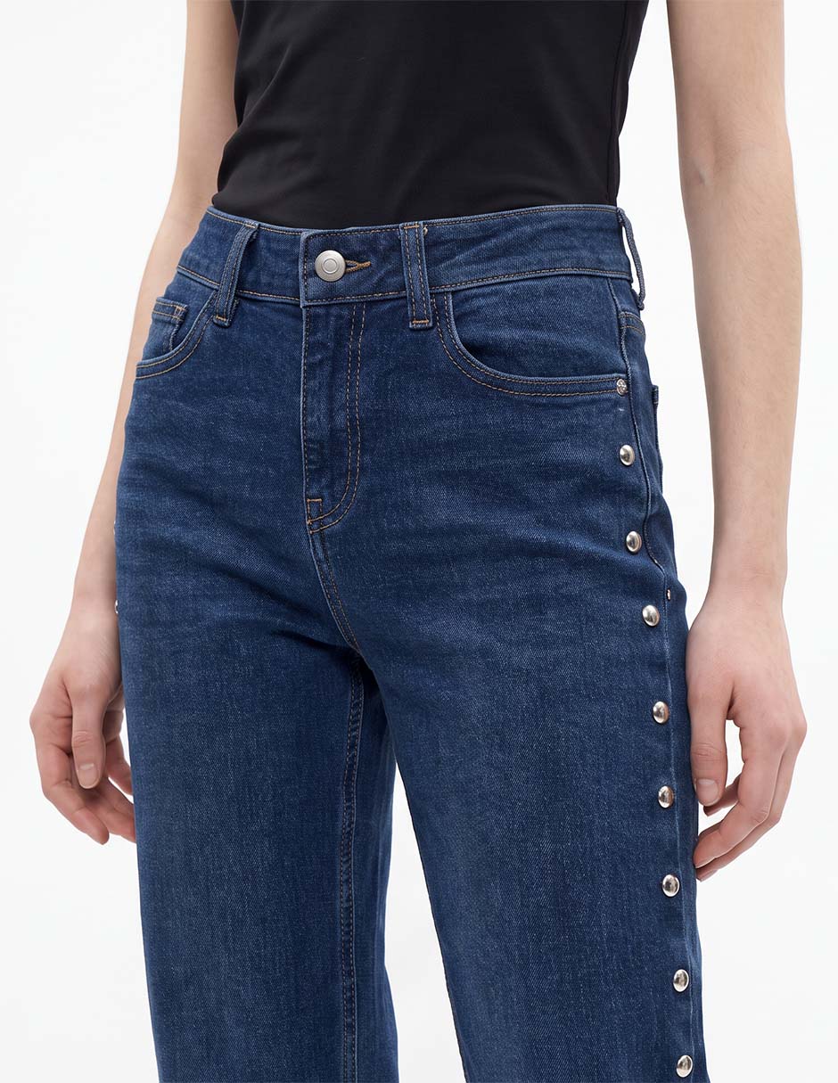 Jeans straight para mujer 6