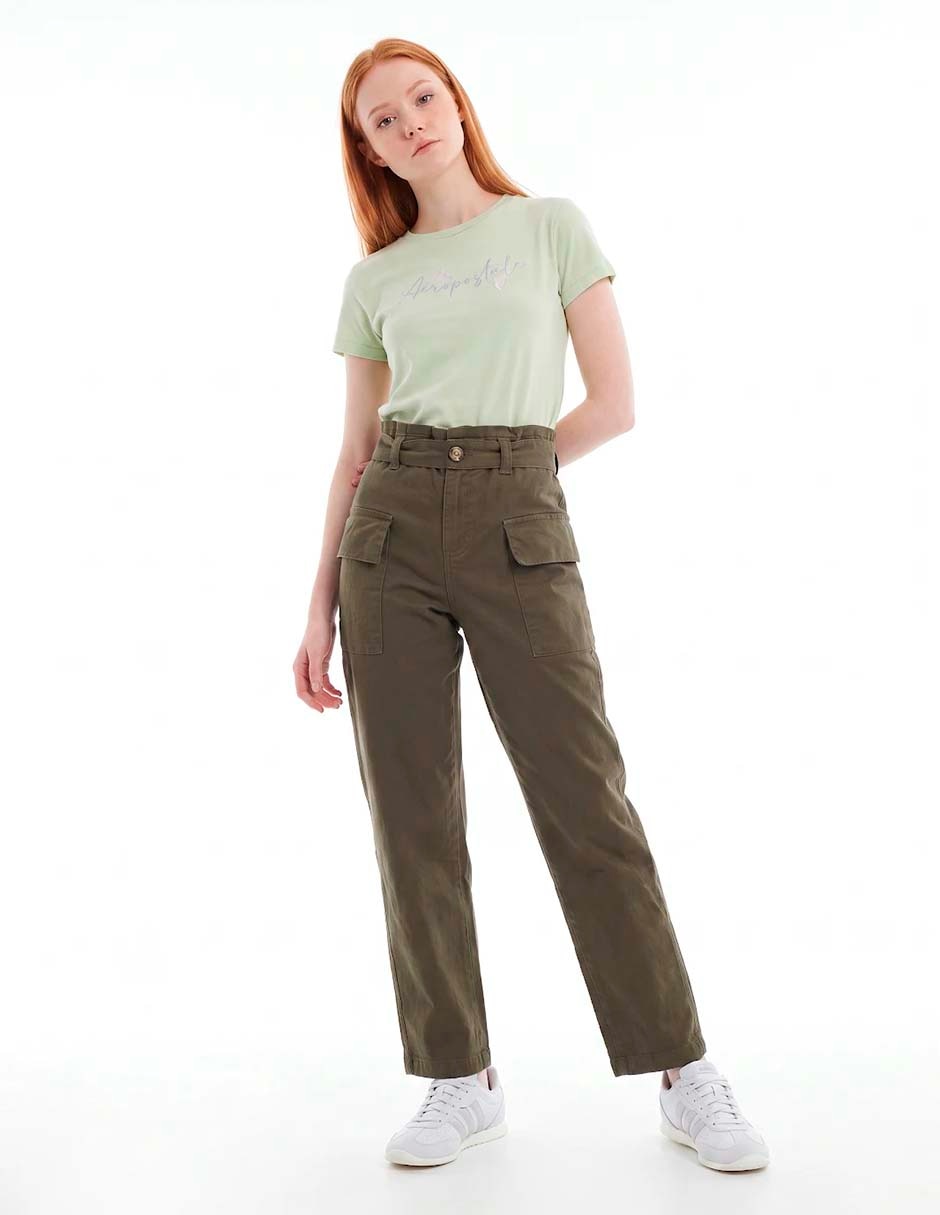 Pantalón cargo wide leg para mujer 3