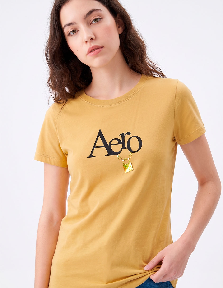 Playera manga larga cuello redondo para mujer 2