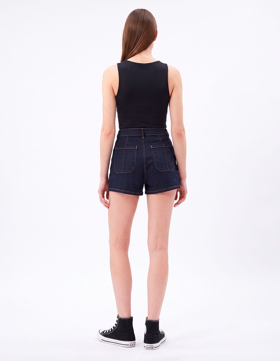 Short de mezclilla para mujer 4