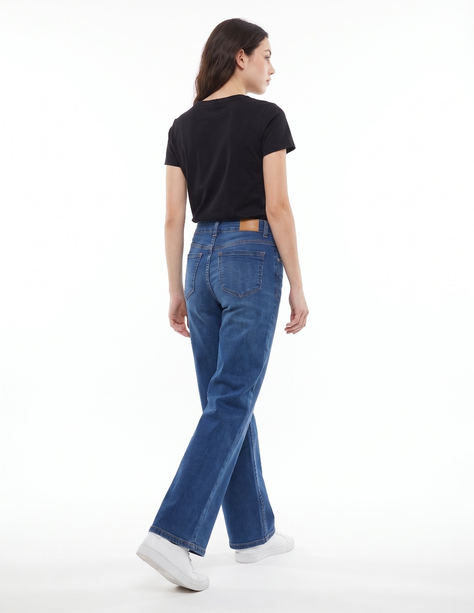Jeans/Jegging/Jeans jogger Regular Straight Cintura para mujer 2