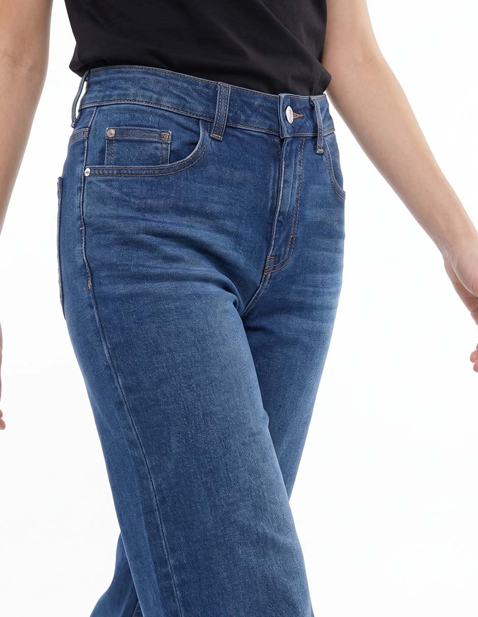 Jeans/Jegging/Jeans jogger Regular Straight Cintura para mujer 4