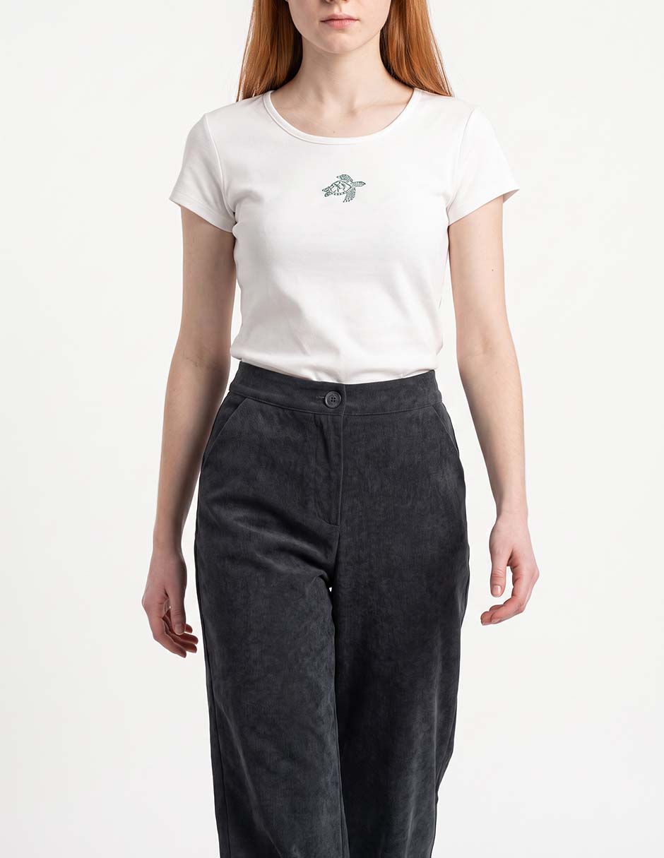 Jeans wide leg aeropostale a la cintura para mujer 2