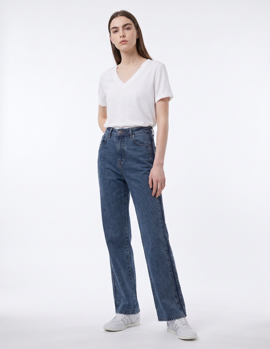 Jeans wide leg para mujer 3