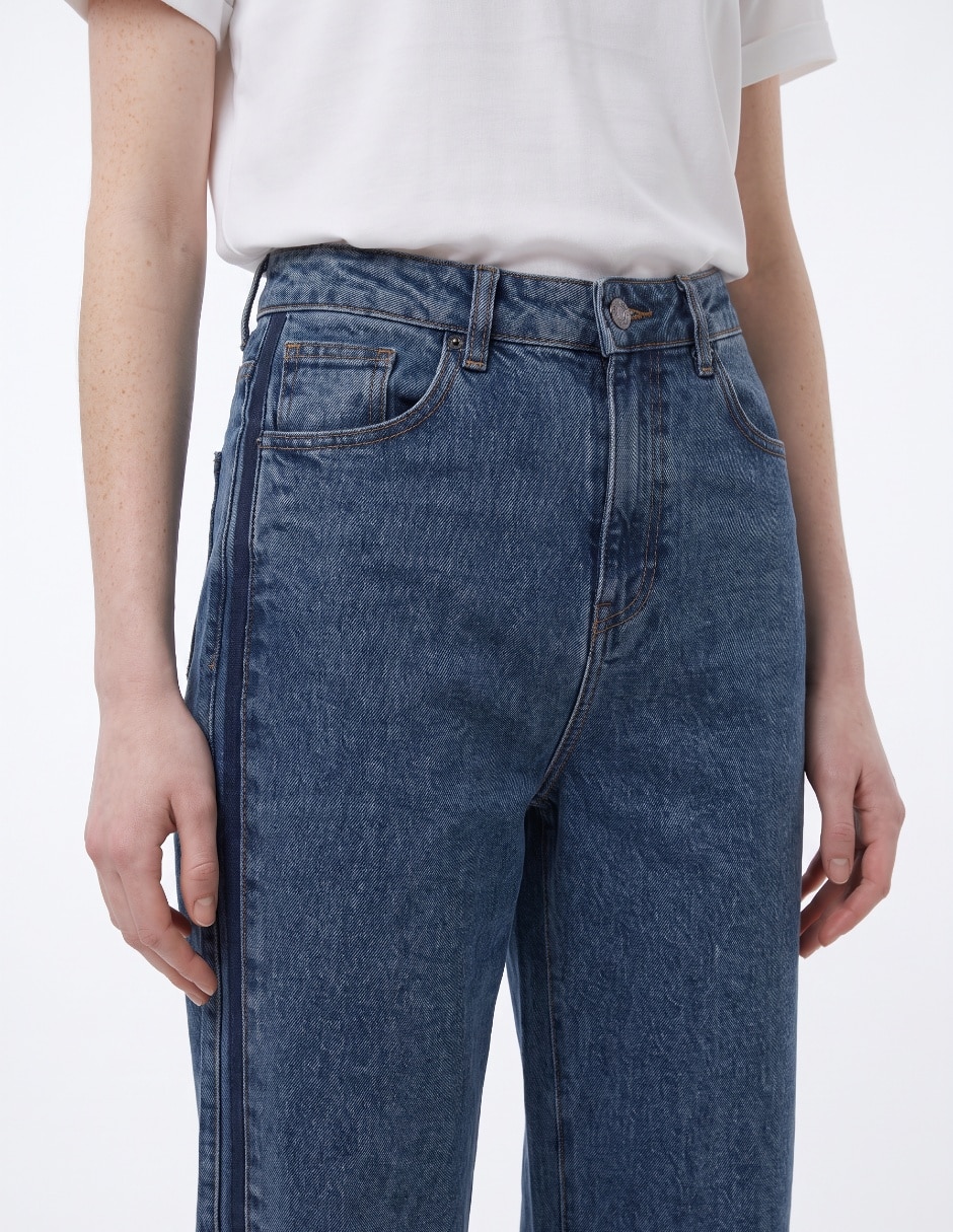 Jeans wide leg para mujer 4