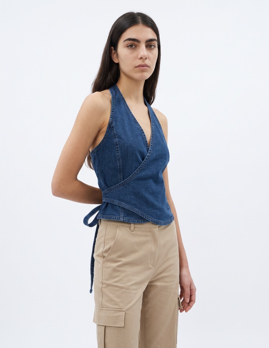 Blusa sin manga para mujer Blusa sin manga para mujer